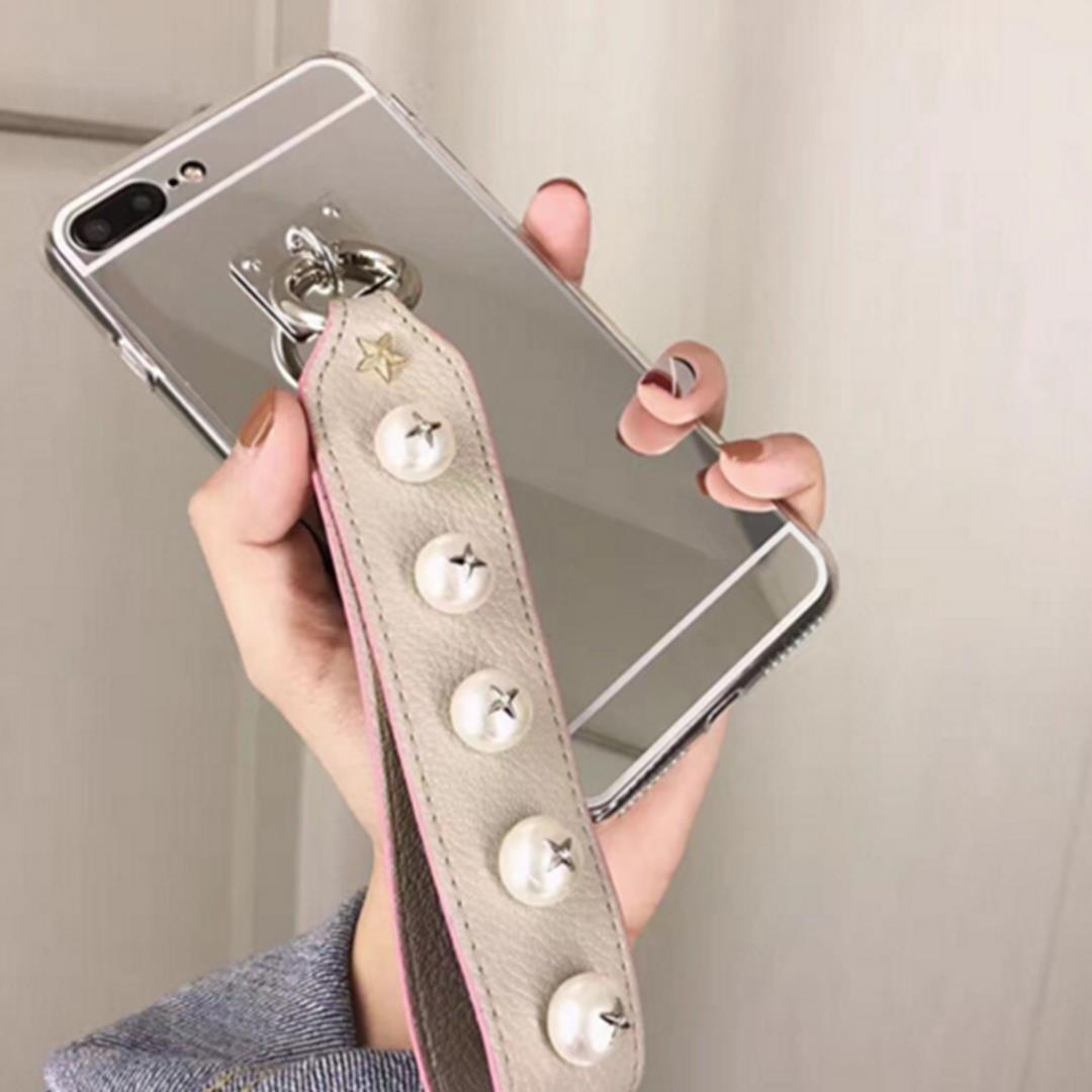 Luxury Fashionable Durable Silver Mirror Back iPhone Case 7Plus