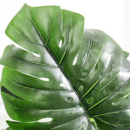 SOGA 2X 120cm Artificial Green Indoor Turtle Back Fake Decoration Tree Flower Pot Plant