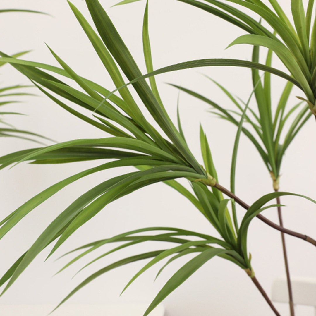 SOGA 4X Artificial Dracaena Plant Fake Potted, Simulation Tree Fake Plant Home Decor