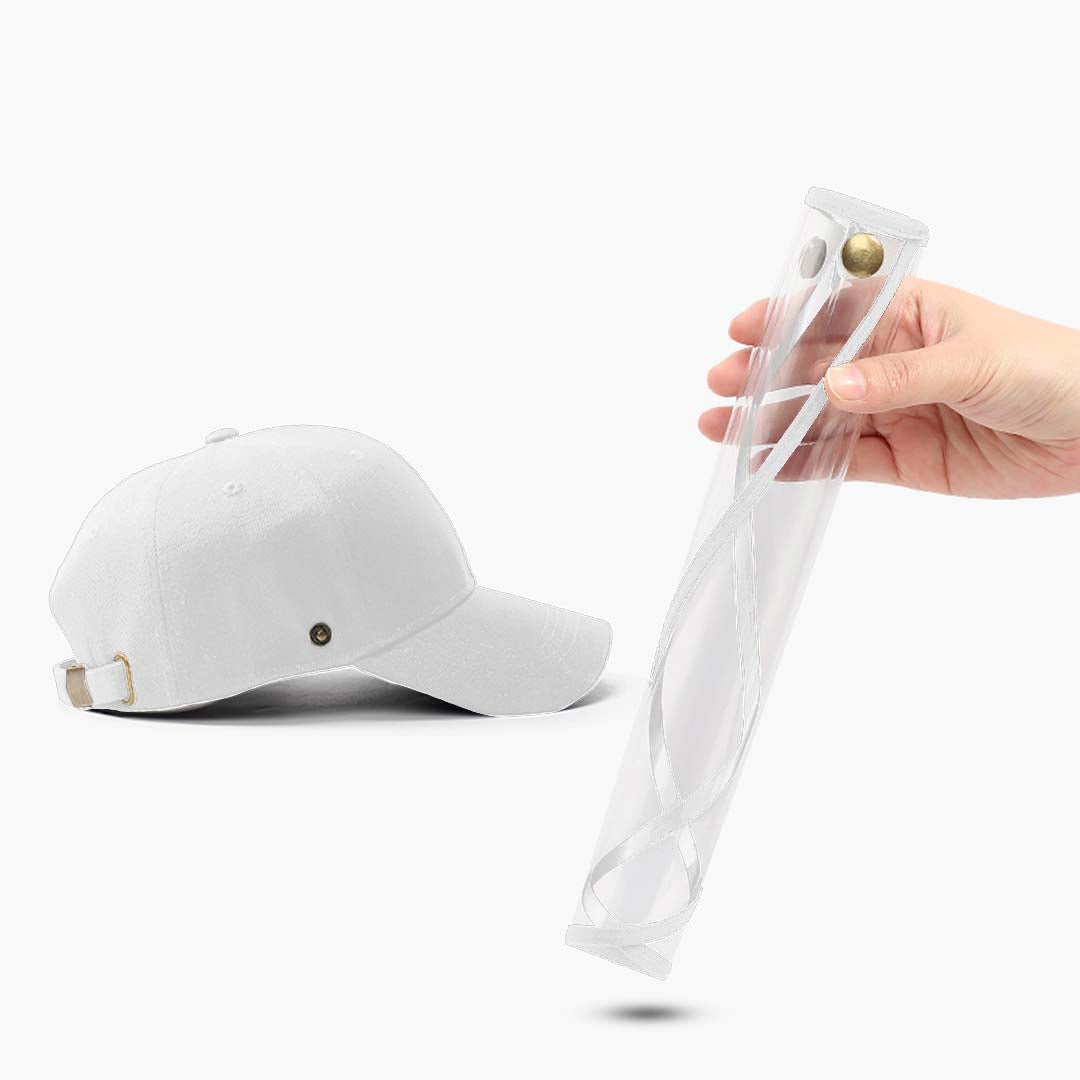 Outdoor Protection Hat Anti-Fog Pollution Dust Protective Cap Full Face HD Shield Cover Adult White