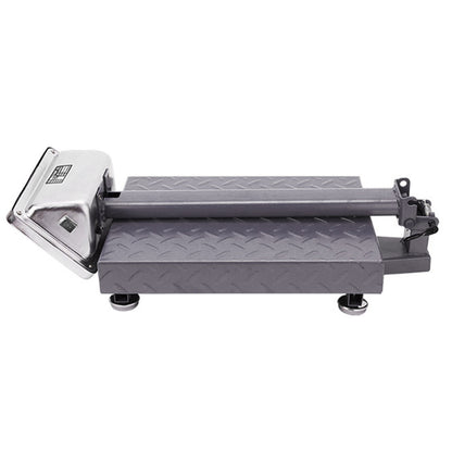 SOGA 2X 150kg Electronic Digital Platform Scale Computing Shop Postal Weight Black