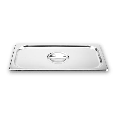 SOGA 2X Gastronorm GN Pan Lid Full Size 1/3 Stainless Steel Tray Top Cover