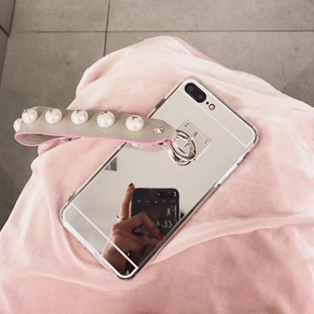 Luxury Fashionable Durable Silver Mirror Back iPhone Case 7Plus