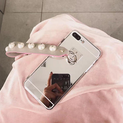 Luxury Fashionable Durable Silver Mirror Back iPhone Case 7Plus