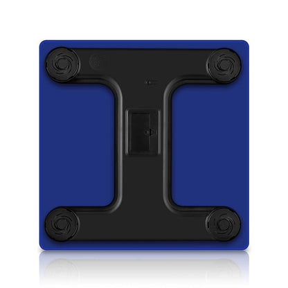 SOGA 2X Glass LCD Digital Body Fat Scale Bathroom Electronic Gym Water Weighing Scales Blue/Purple