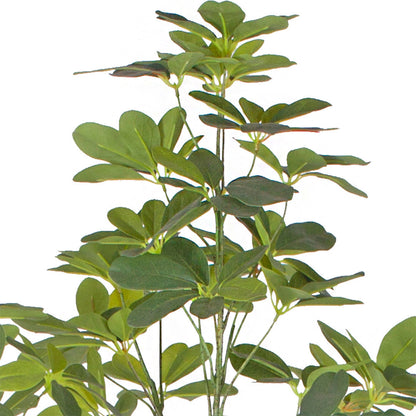 SOGA 160cm Artificial Natural Green Schefflera Dwarf Umbrella Tree Fake Tropical Indoor Plant Home Office Decor