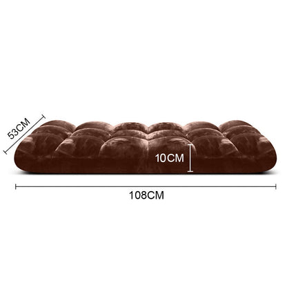 SOGA 4X Floor Recliner Folding Lounge Sofa Futon Couch Folding Chair Cushion Coffee