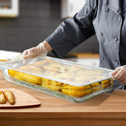 SOGA 150mm Clear Gastronorm GN Pan 1/1 Food Tray Storage with Lid
