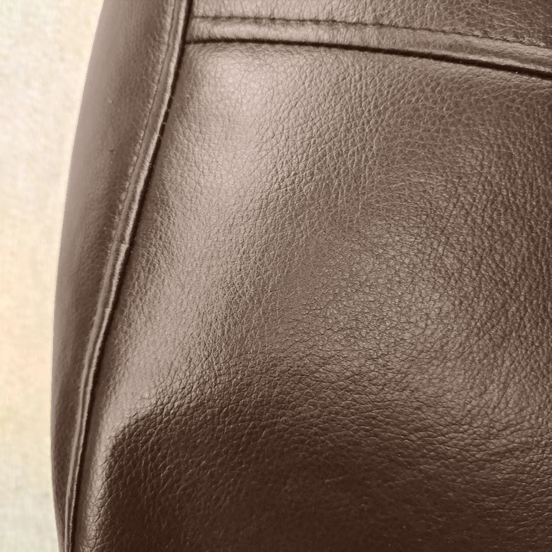 SOGA 2X 40cm Premium Leather Pillow with Soft EPP Particle Insert for Ultimate Comfort, Home Decor