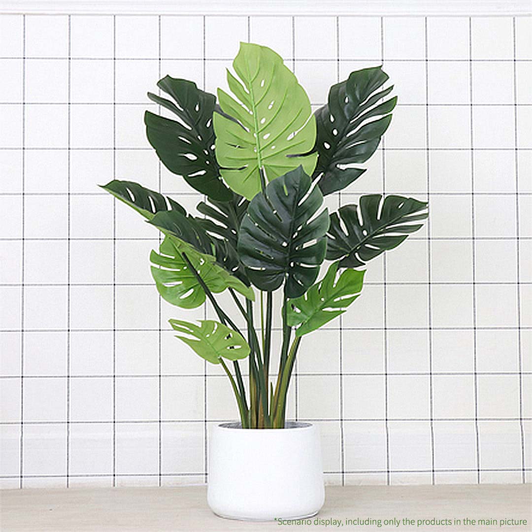 SOGA 2X 113cm Artificial Indoor Potted Turtle Back Fake Decoration Tree Flower Pot Plant