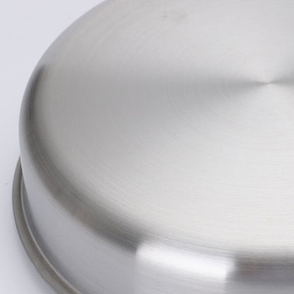 SOGA 2X 26cm Stainless Steel Saucepan Sauce pan with Glass Lid and Helper Handle Triple Ply Base Cookware