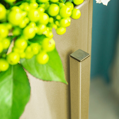SOGA 30cm Gold Metal Plant Stand with Flower Pot Holder Corner Shelving Rack Indoor Display
