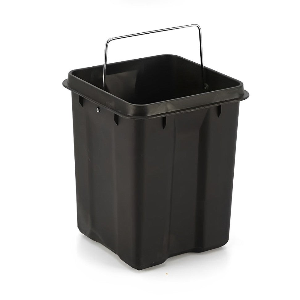 SOGA 4X Foot Pedal Stainless Steel Rubbish Recycling Garbage Waste Trash Bin Square 12L White