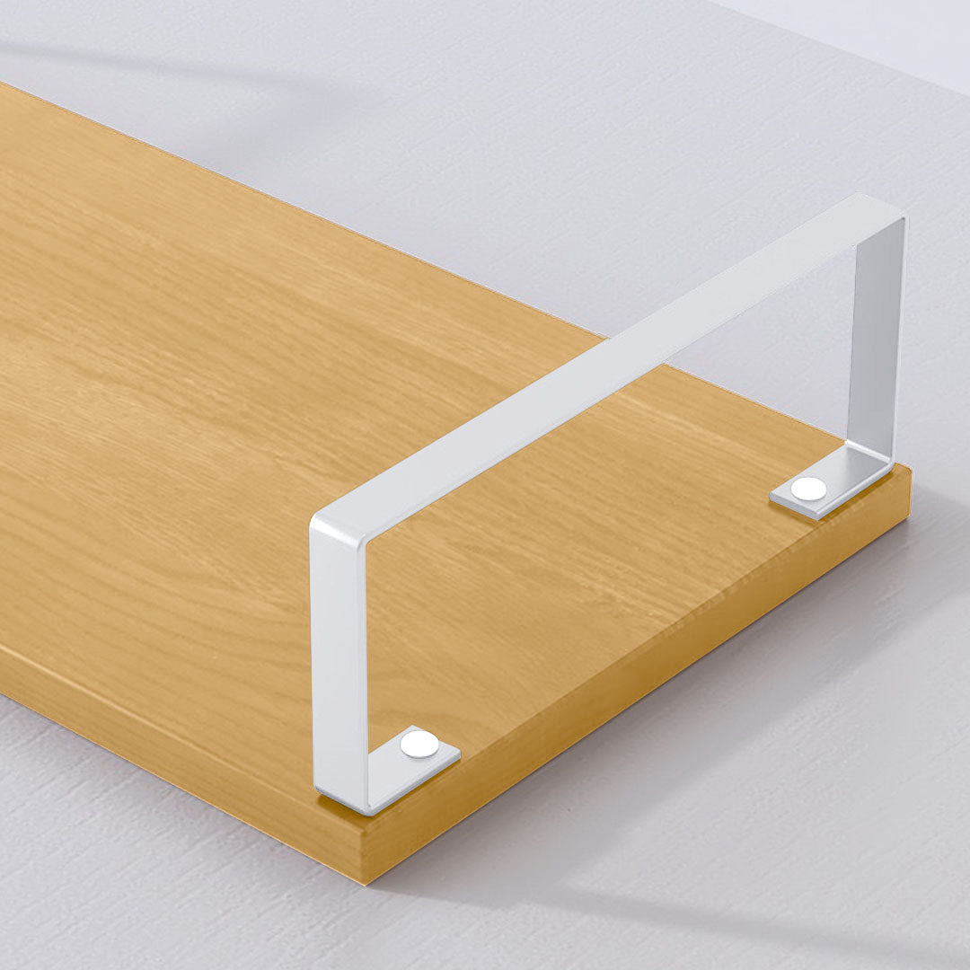 SOGA 2X 40cm Wood Computer Monitor Elevated Stand Desktop Support Station Rack