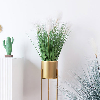 SOGA 2X 110cm Artificial Indoor Potted Reed Bulrush Grass Tree Fake Plant Simulation Decorative
