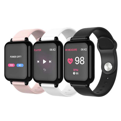 SOGA 2x Waterproof Fitness Smart Wrist Watch Heart Rate Monitor Tracker White