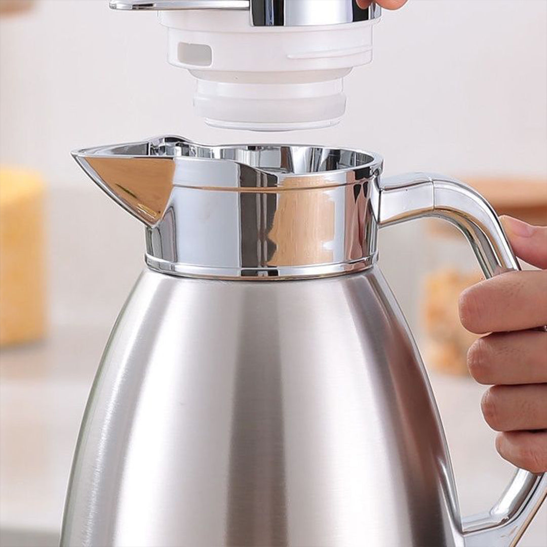 SOGA 2X 1.8L Stainless Steel Insulated Water Bottle Vacuum Flask Water Coffee Jug Thermal