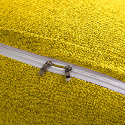 SOGA 150cm Yellow Triangular Wedge Bed Pillow Headboard Backrest Bedside Tatami Cushion Home Decor
