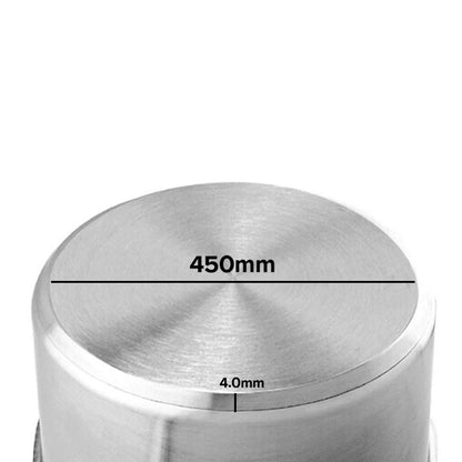 SOGA 71L 18/10 Stainless Steel Stockpot with Perforated Stock pot Basket Pasta Strainer