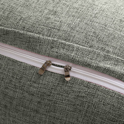 SOGA 2X 100cm Light Grey Triangular Wedge Bed Pillow Headboard Backrest Bedside Tatami Cushion Home Decor