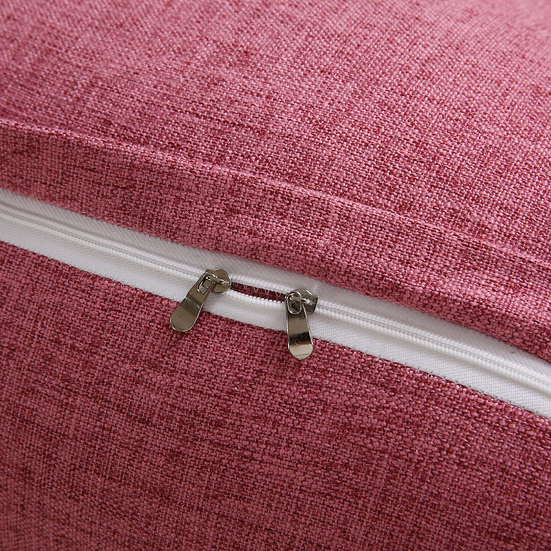 SOGA 4X 100cm Red Triangular Wedge Bed Pillow Headboard Backrest Bedside Tatami Cushion Home Decor