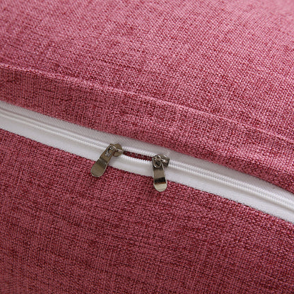 SOGA 2X 100cm Red Triangular Wedge Bed Pillow Headboard Backrest Bedside Tatami Cushion Home Decor