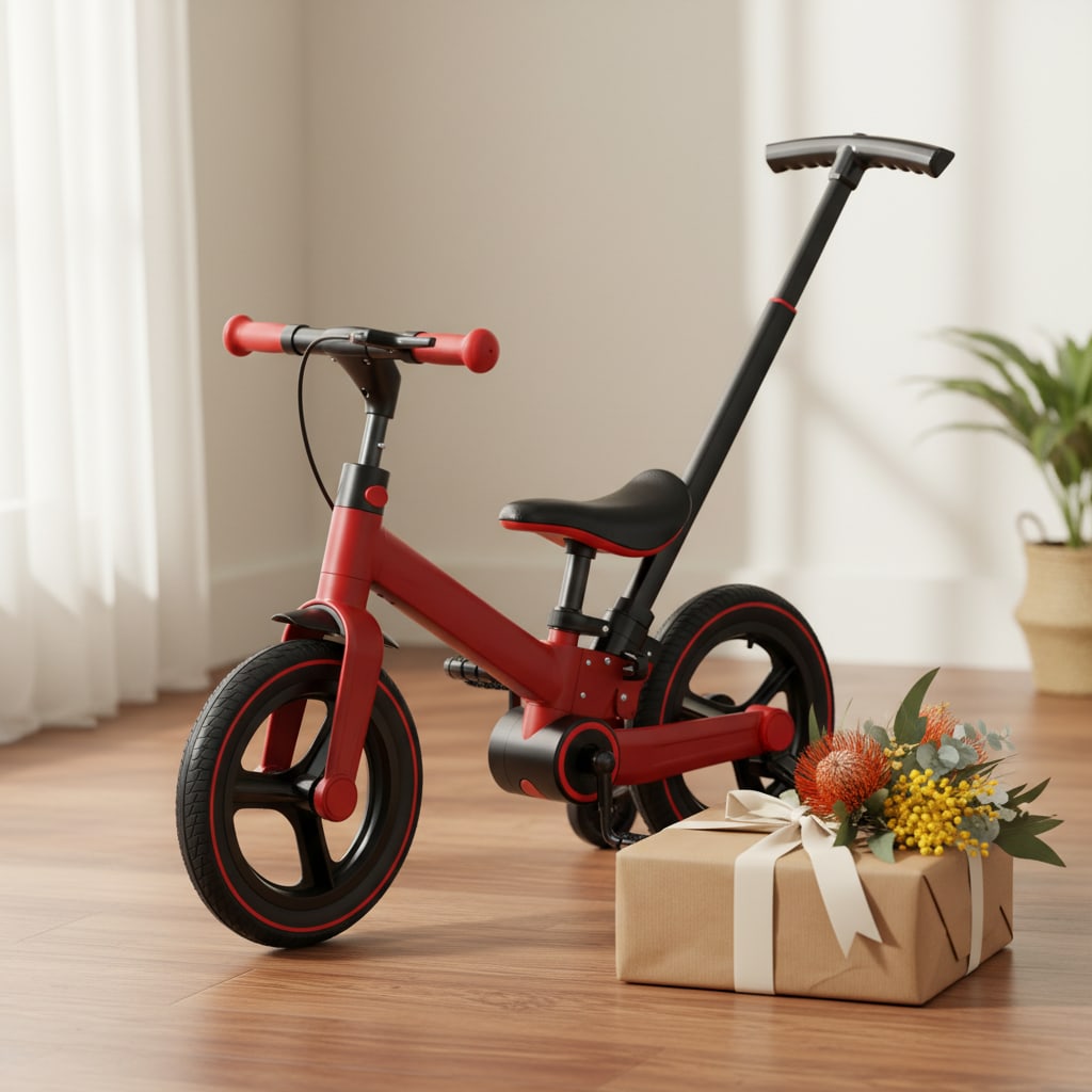 LittleVelo bike — gift-ready presentation