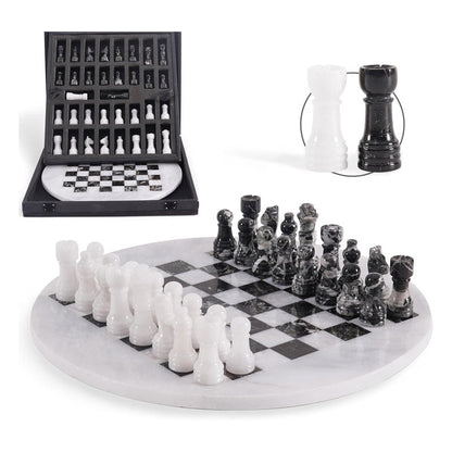 30 cm Round Chess Set