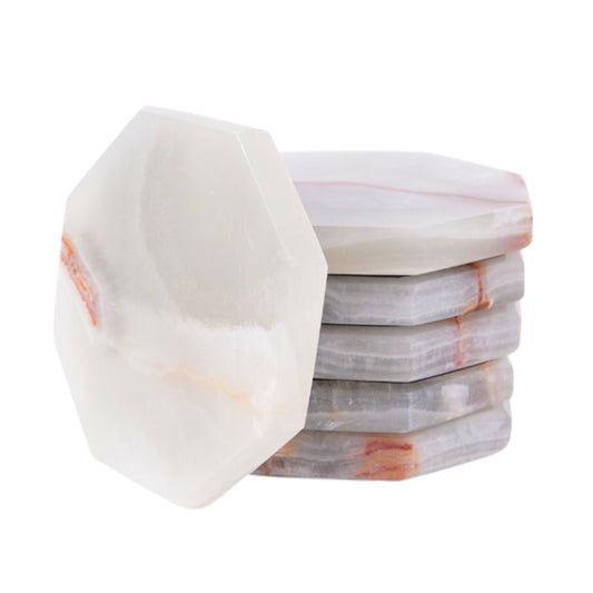 Marble Star Coasters - Set of 6