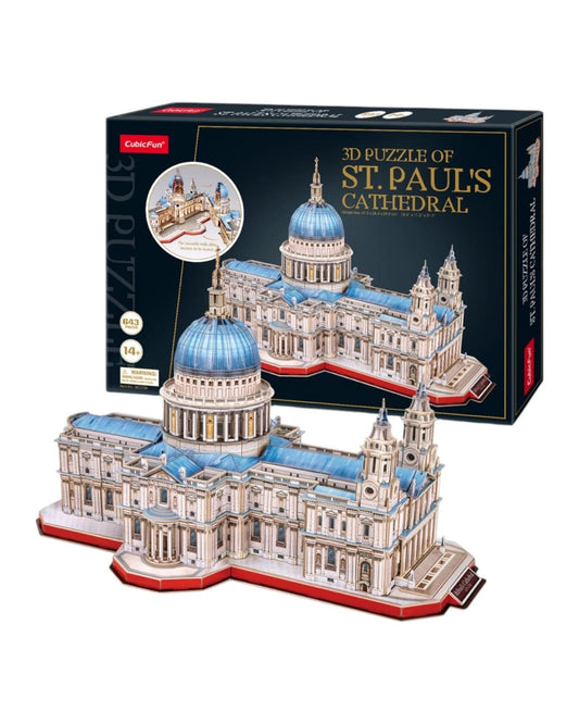 CubicFun St Paul's Cathedral 643 Piece 3D Model Kit