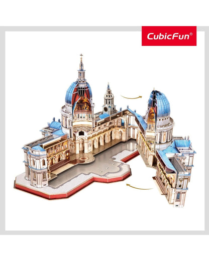 CubicFun St Paul's Cathedral 643 Piece 3D Model Kit