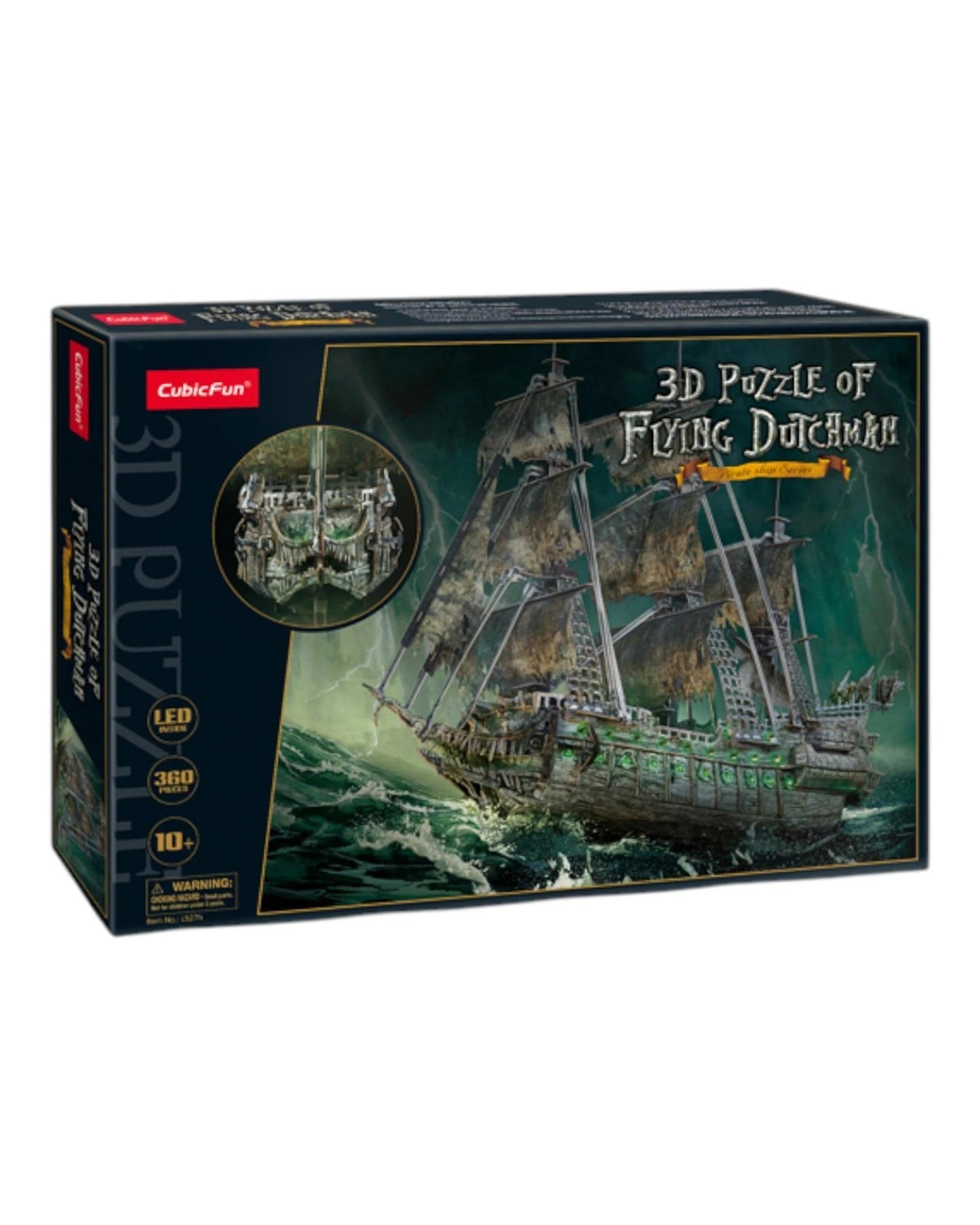 CubicFun Flying Dutchman 360 Piece 3D Jigsaw Puzzle