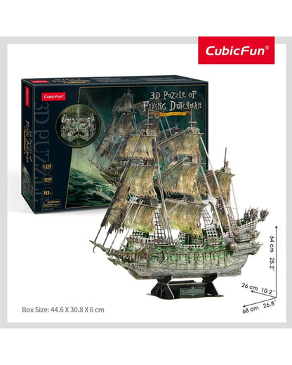 CubicFun Flying Dutchman 360 Piece 3D Jigsaw Puzzle