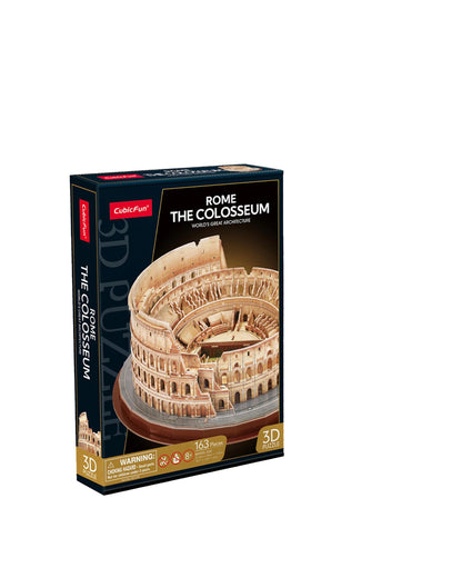 CubicFun 163pc Rome The Colosseum 3D Puzzle Kids Toy Interactive Construction