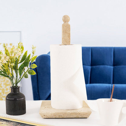 Marble Paper Towel Holder - Square