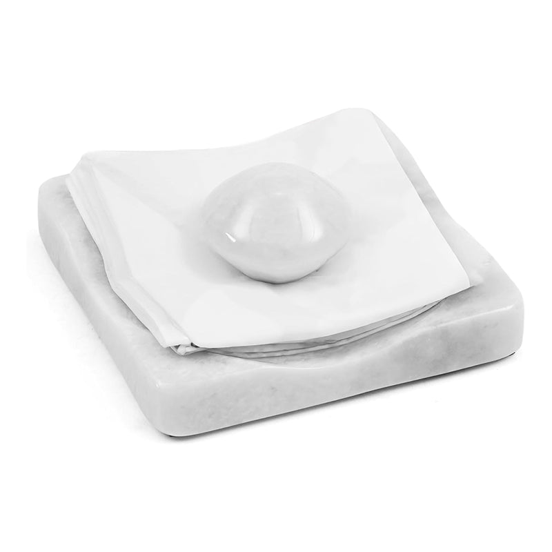 Marble Napkin Holder with Weight