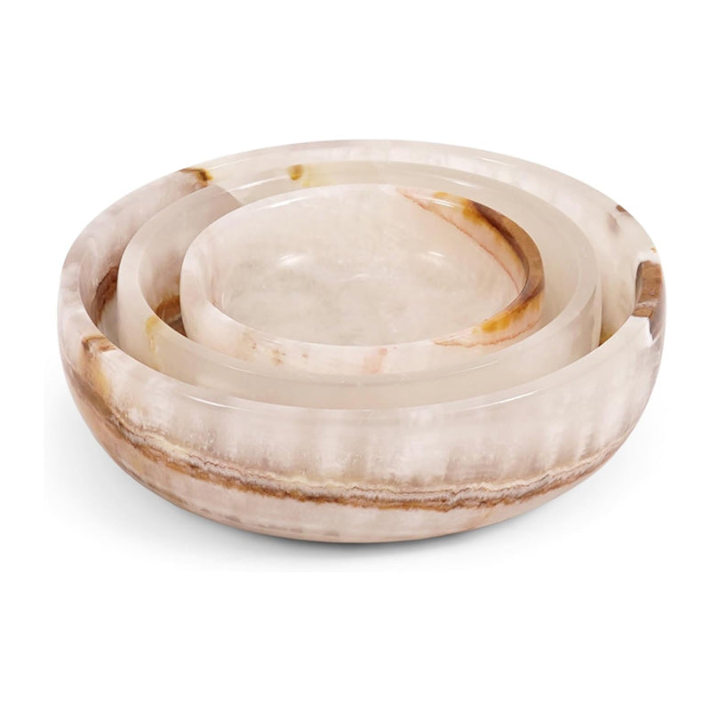 Marble Bowls - Set of 3