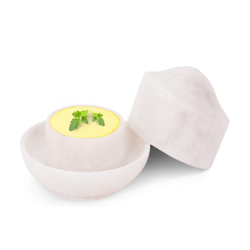 Marble Butter Dish Mini