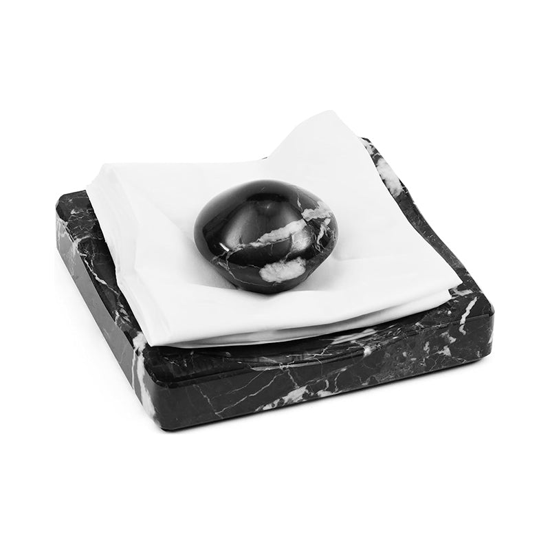 Marble Napkin Holder with Weight