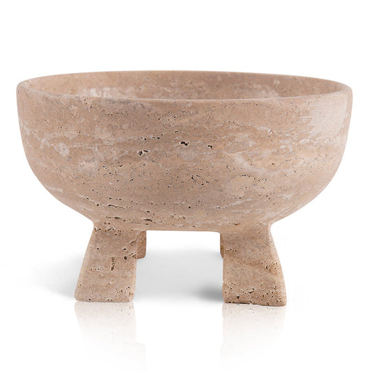 Marble Pedestal Bowl