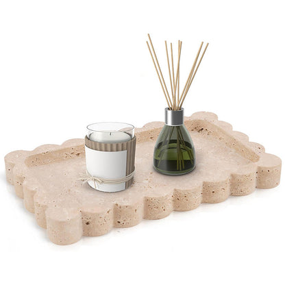 Marble Cloud Tray