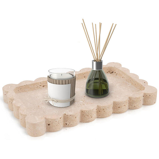 Marble Cloud Tray