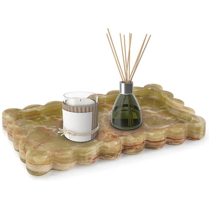 Marble Cloud Tray