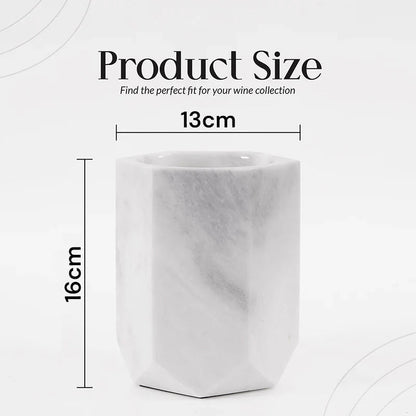 Marble Hexagon Wine Chiller
