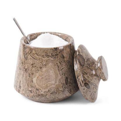 Marble Tumbler Salt Cellar Big