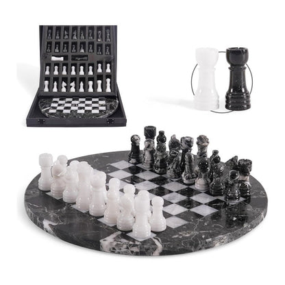 30 cm Round Chess Set