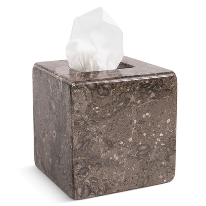 Marble Tissue Box Holder Square