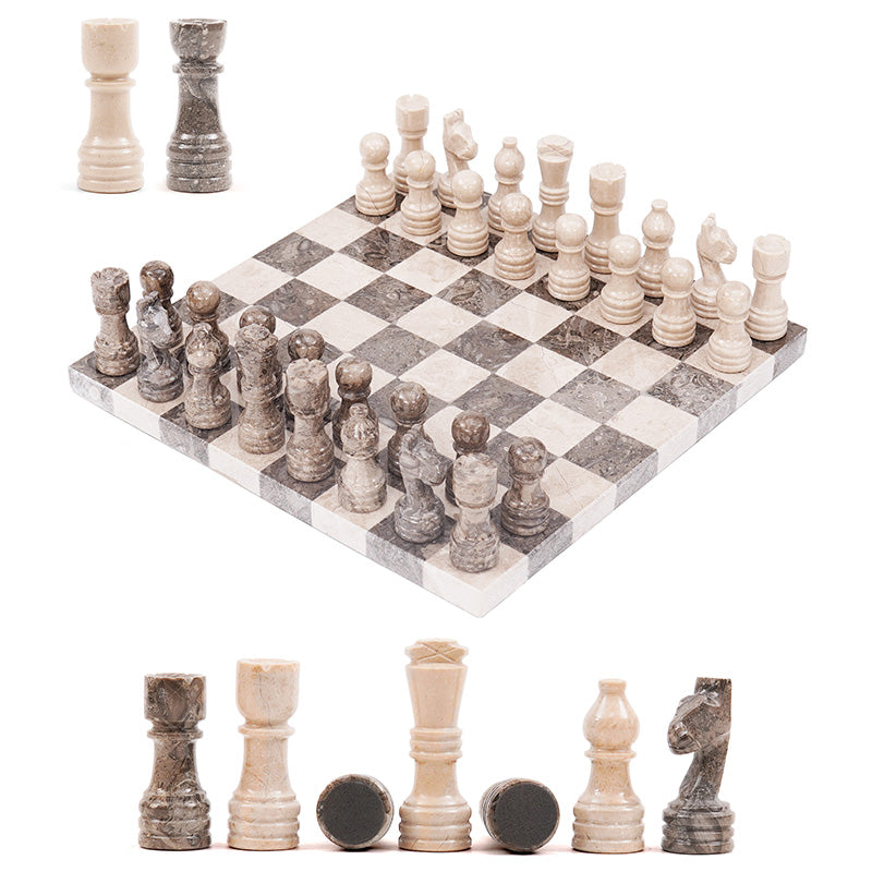 Marble Chess Set 30cm Borderless Chess Set