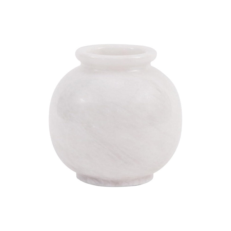 Marble Round Vase