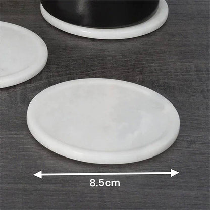 Marble Round Coaster - Set of 6